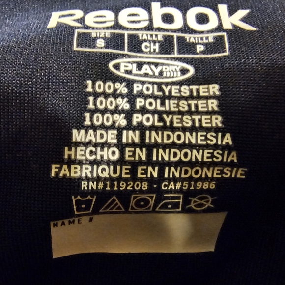 Chicago Bears Dark Blue Polo with Orange Trim. Size:S. - Picture 2 of 7